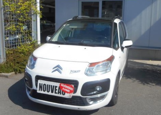 Left hand drive CITROEN C3 PICASSO 1.6 HDI 90 EXCLUSIVE